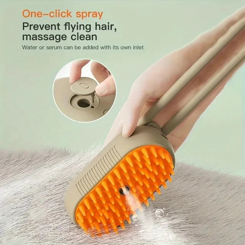Pet Steam Brush