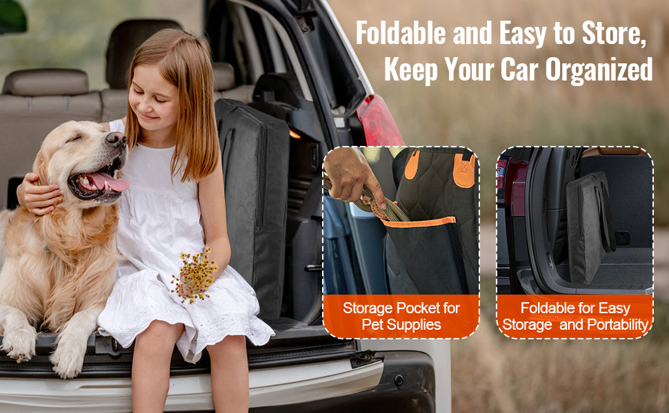 Pet Travel Seat Extender for Cars