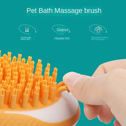 Silicone Pet Bath Comb