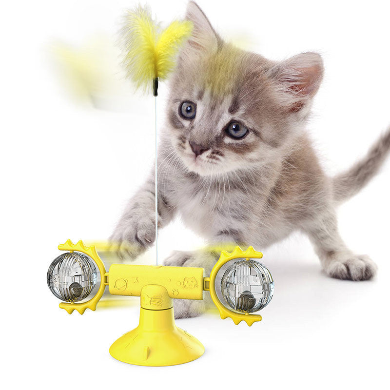 Interactive Cat Spinner