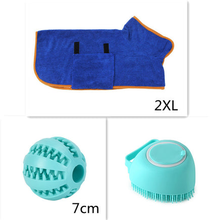 Soft Pet Bath Glove Brush