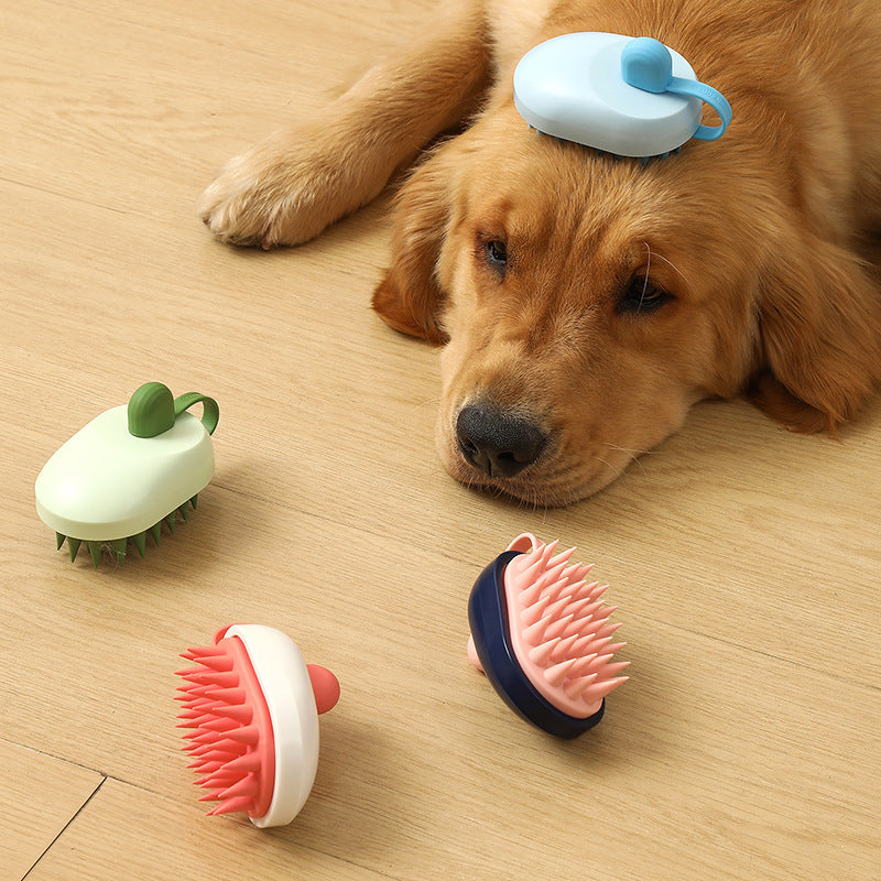 Silicone Pet Grooming Brush