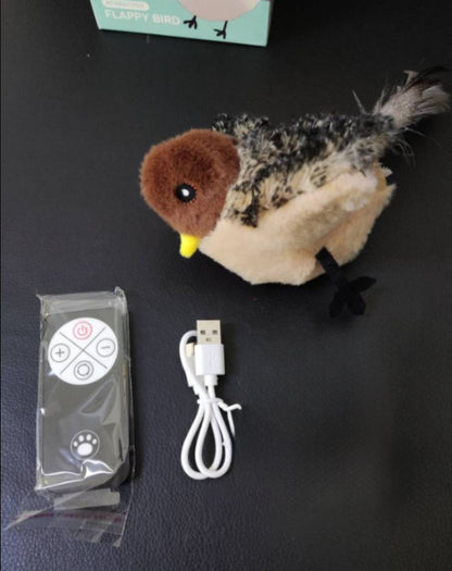 Interactive Chirping Bird Cat Toy