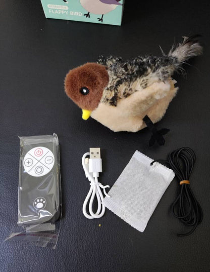 Interactive Chirping Bird Cat Toy
