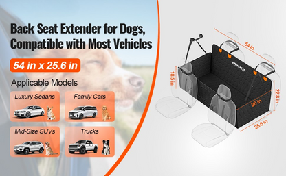 Pet Travel Seat Extender for Cars
