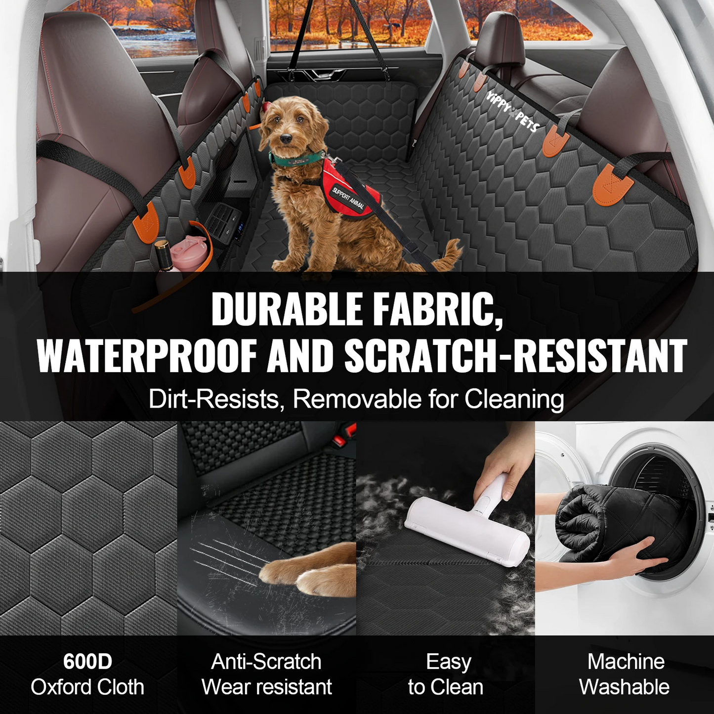 Pet Travel Seat Extender for Cars