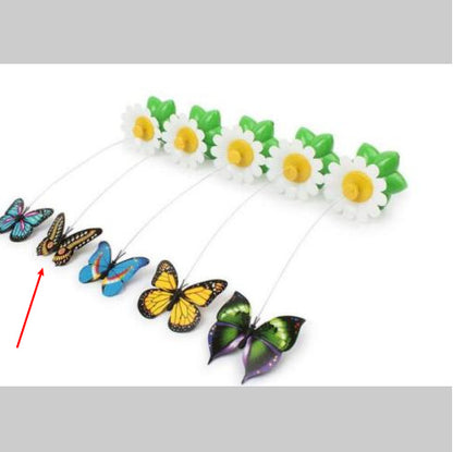 Rotating Cat Flower Toy