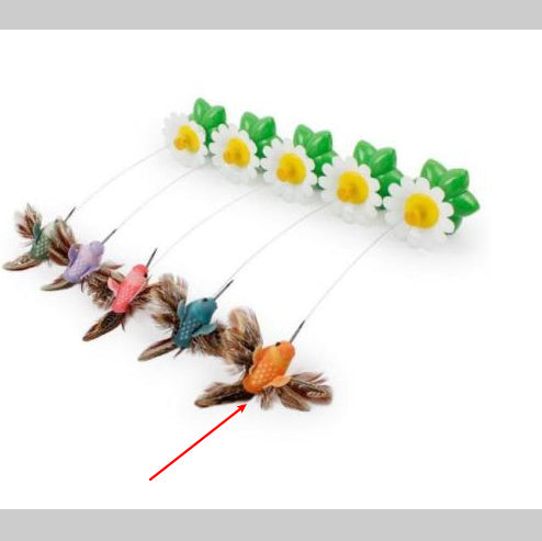 Rotating Cat Flower Toy