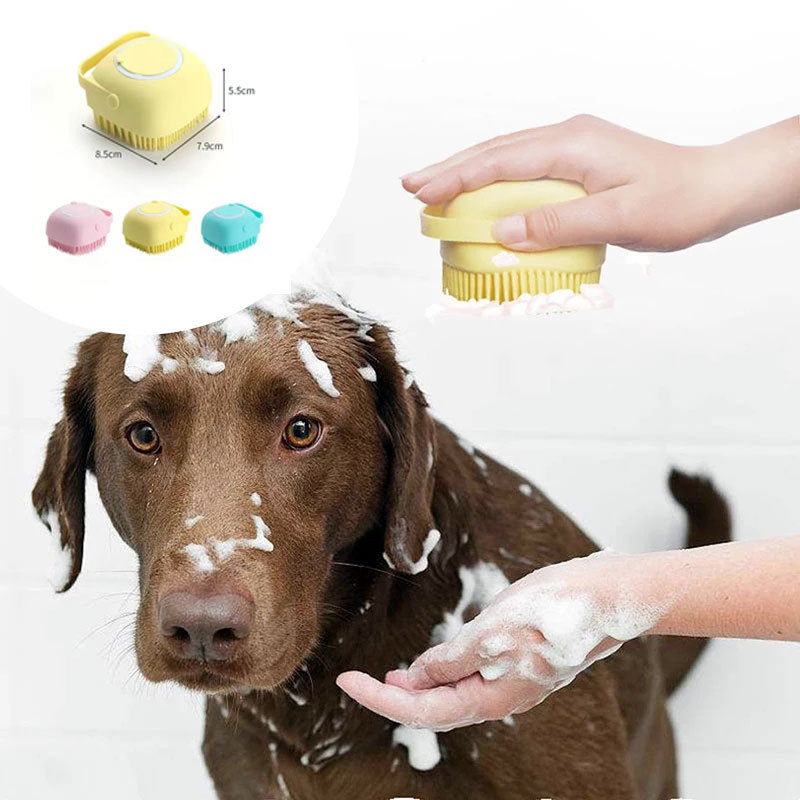 Soft Pet Bath Glove Brush